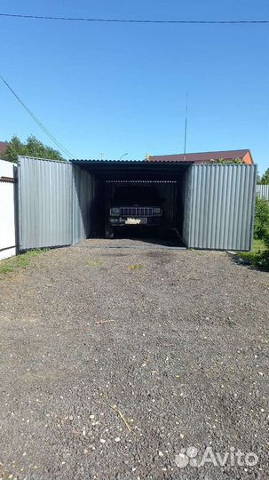 Металлический гараж пенал ракушка