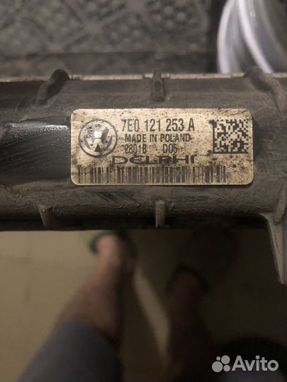 Радиатор охлаждения Volkswagen t5