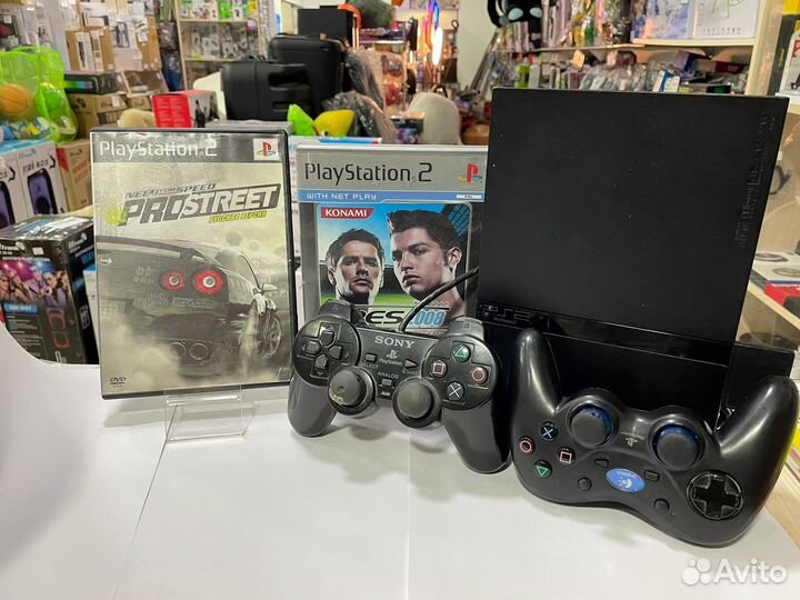 Геймпад + Диски на PlayStation 2