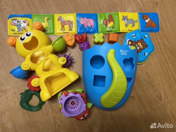 Игрушки для купания в ванной