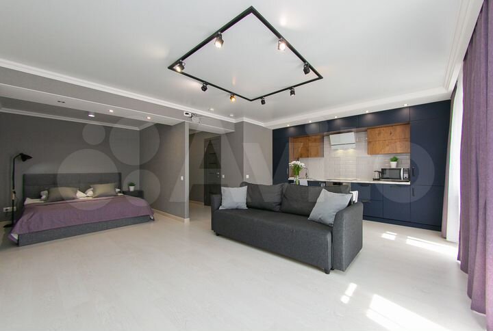 Квартира-студия, 45 м², 20/21 эт.