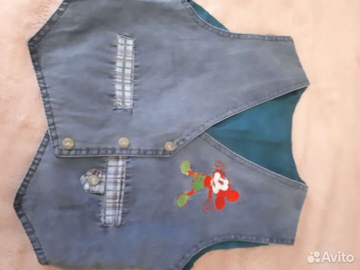 Жилетка для мальчика