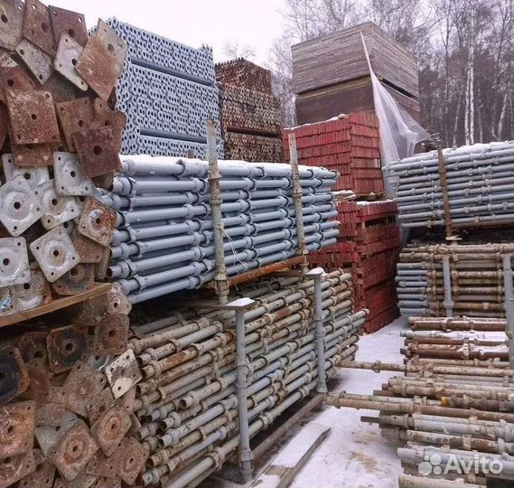 Стойки телескопические. Аренда опалубки