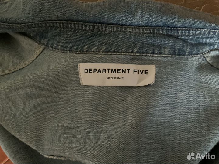 Джинсовая рубашка- куртка Department Five