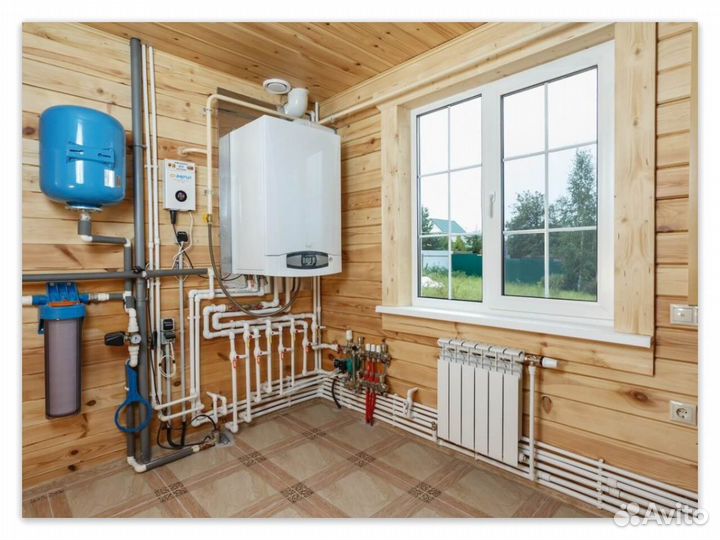 Сантехнические работы, отопительные системы