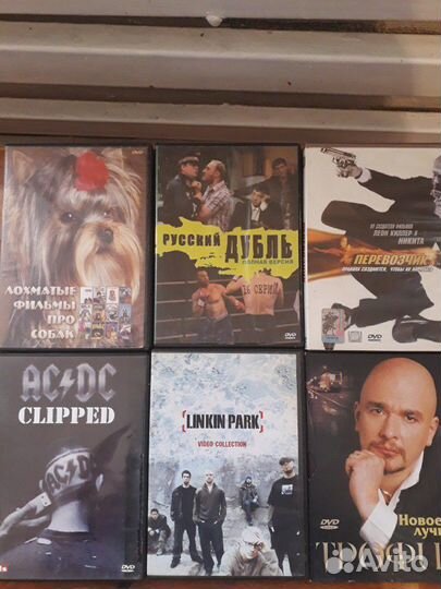 Диски dvd и cd