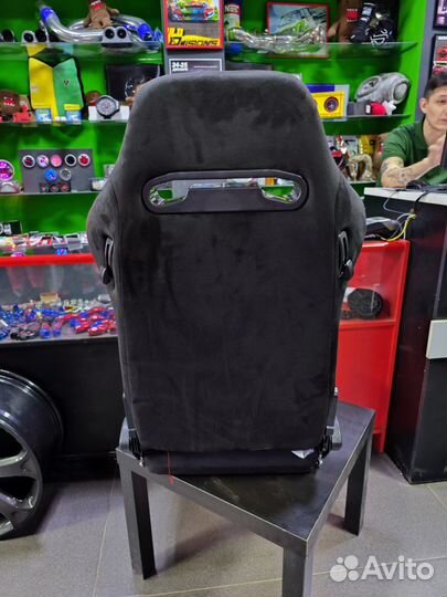 Сиденье ковш LM Recaro-500 купе замша