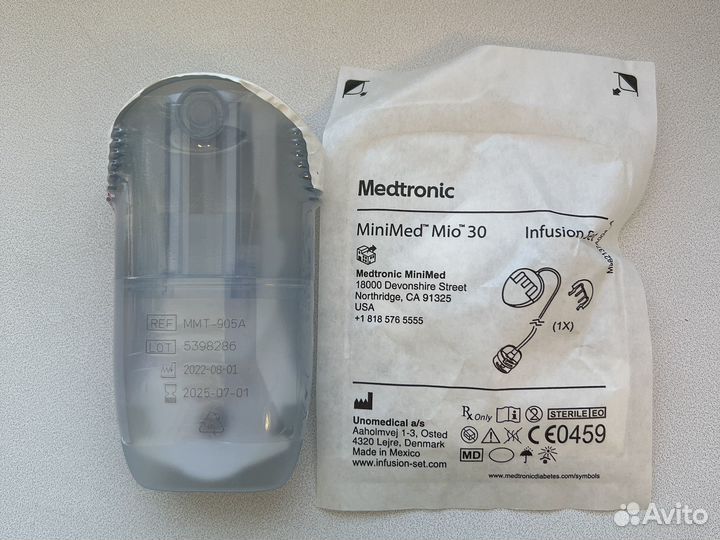 Medtronic MiniMed Reservoir, Mio Advance, Mio 30