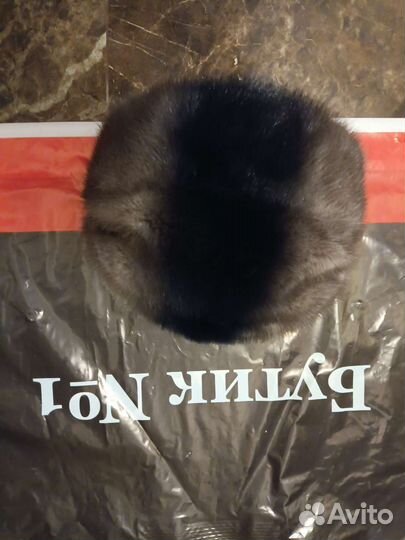 Норковая женская шапка