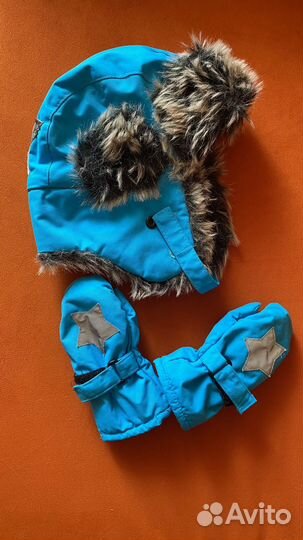 Шапка шлем и краги Molo