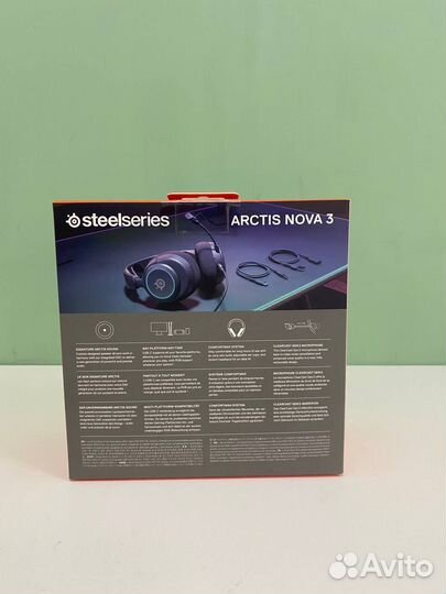 Steelseries Arctis Nova 3 новые/оригинал/в наличии