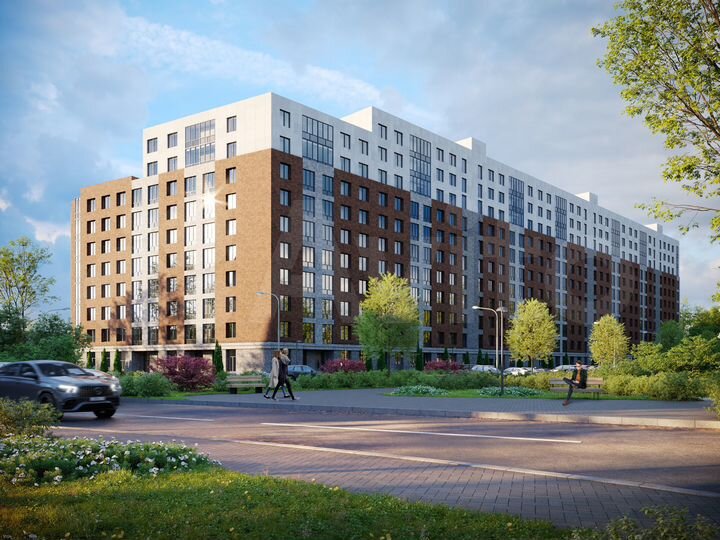 2-к. квартира, 46 м², 4/11 эт.