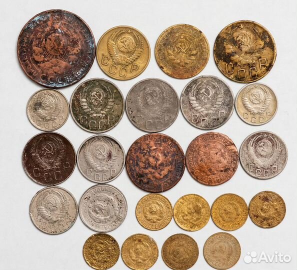 Монеты Советов 1896-1957 годы