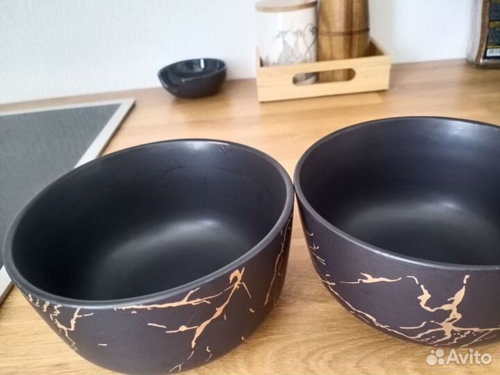 Тарелки пиалы