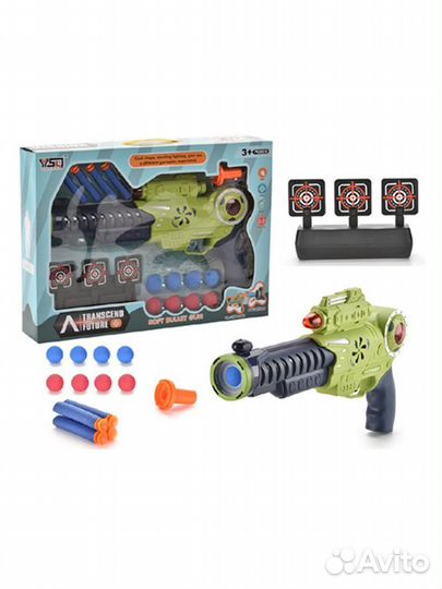 Игровой набор Тир, свет, звук, в комплекте: предме