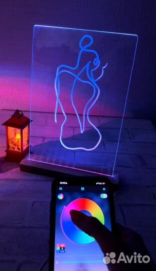 Sketch ночник / рисуй-стирай