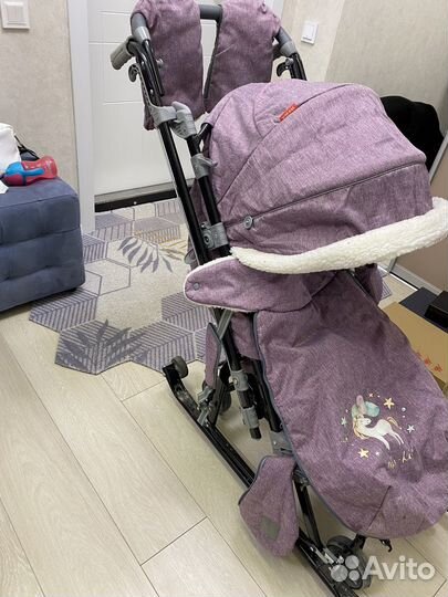 Коляска санки Ника