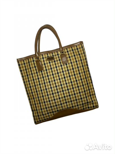 Винтажная сумка-шоппер Aquascutum оригинал