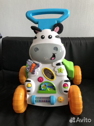 Каталка ходунки зебра