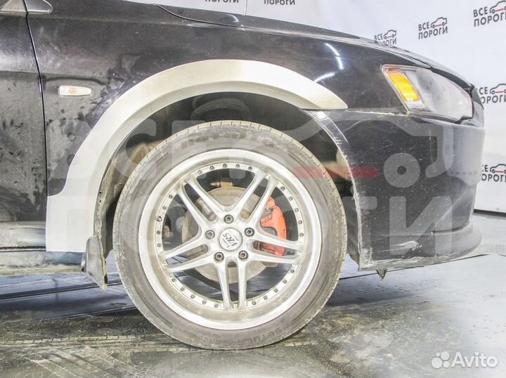 Mitsubishi Lancer X ремонтные арки