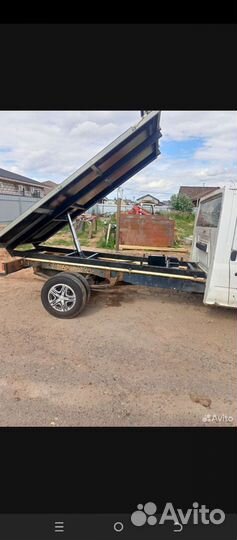 Самосвальная установка на газель