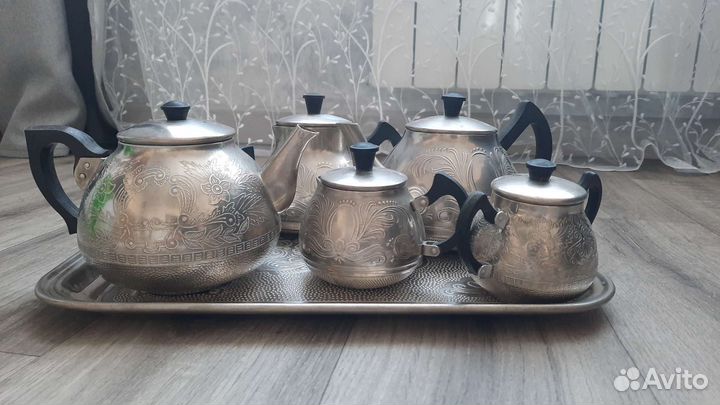 Набор посуды мельхиоровый СССР