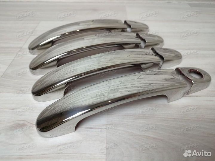 Накладки на ручки Volkswagen T5 / T6 / T6.1 (нерж