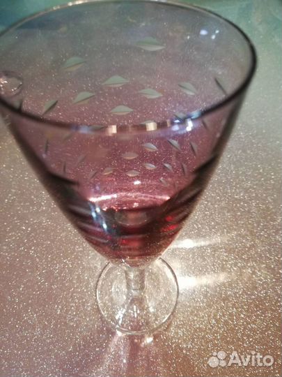 Рюмки из цветного стекла (СССР)