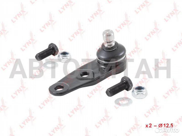 Опора шаровая перед прав/лев renault megane 02/200