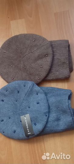 Берет и шарф