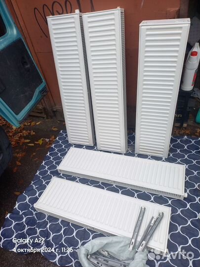 Стальной панельный радиатор бу