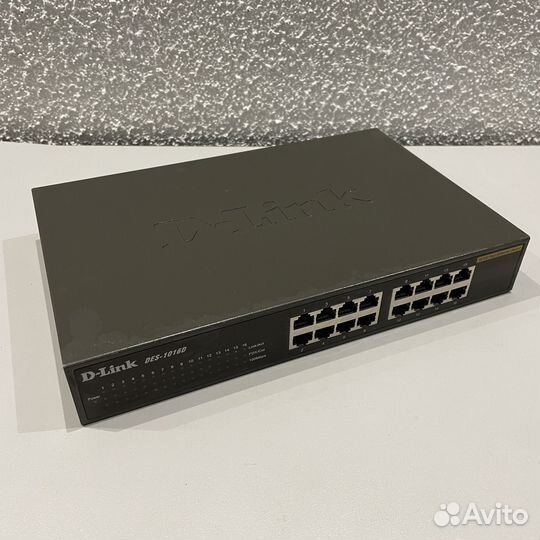 Коммутатор D-Link DES-1016D