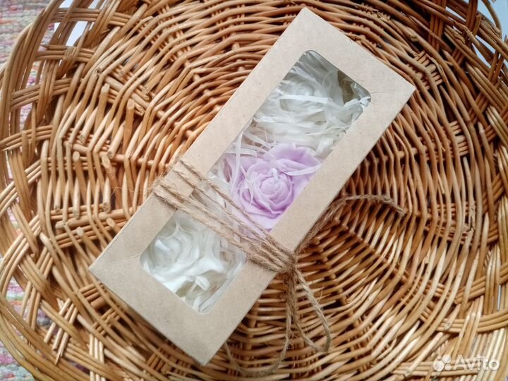 Набор из свечей ручной работы