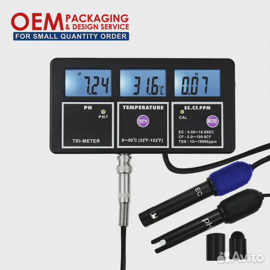 Монитор качества воды ppm ph t