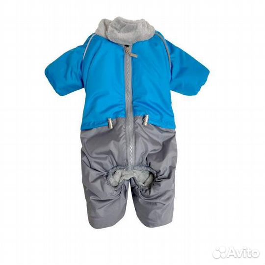 Теплый комбинезон на меху для собак