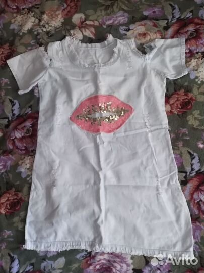 Пакет вещей на девочку 146-152 рост