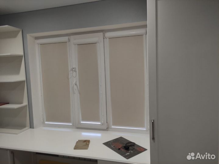 Установка жалюзи