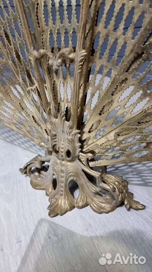 Экран каминный. Винтаж