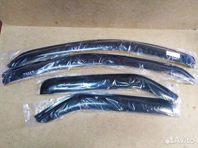 Дефлекторы окон Renault Logan седан 2004-2016