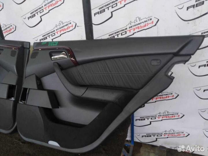 Обшивка двери mercedes S-class W220 передняя задня