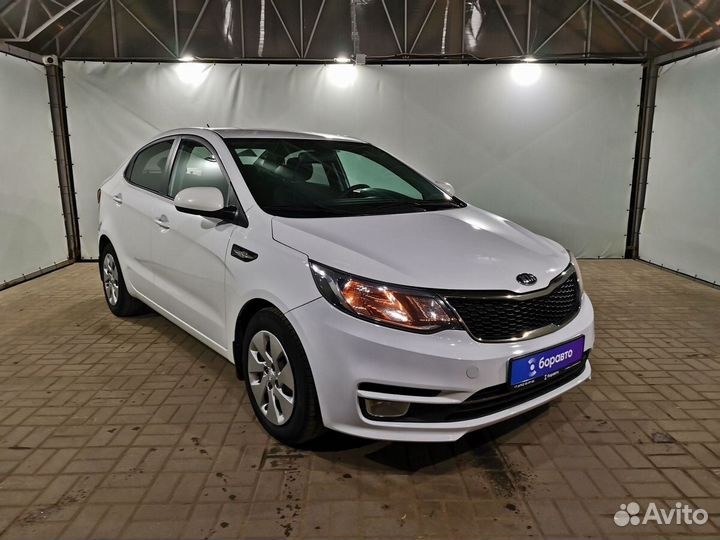Kia Rio 1.6 МТ, 2016, 112 431 км