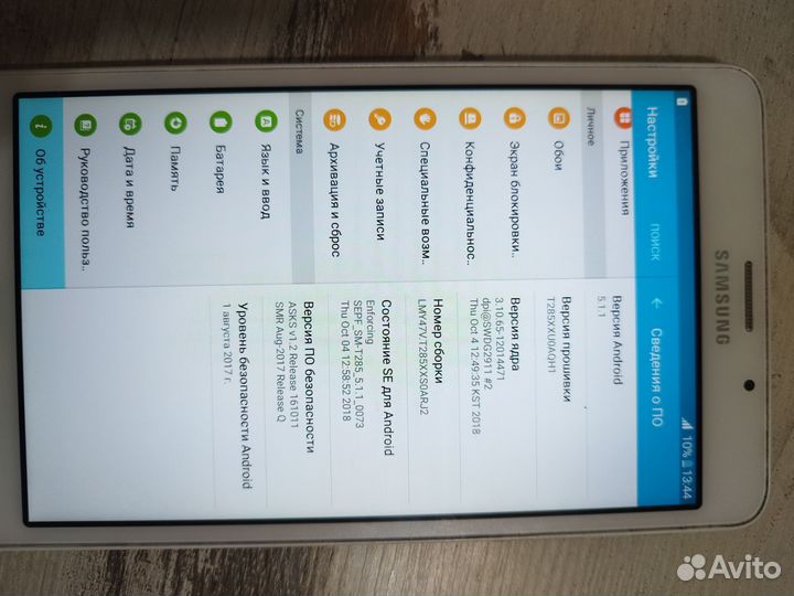 Планшет samsung galaxy tab a6