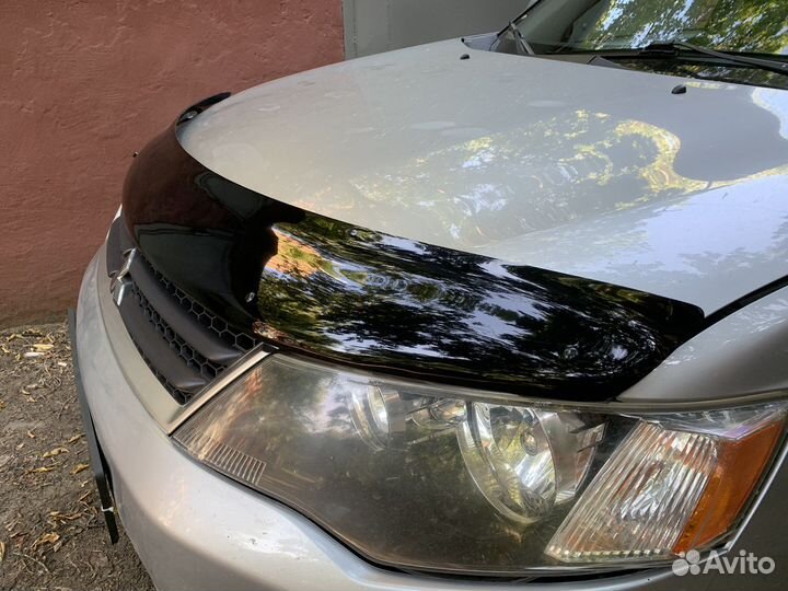 Дефлектор капота mitsubishi Outlander xl