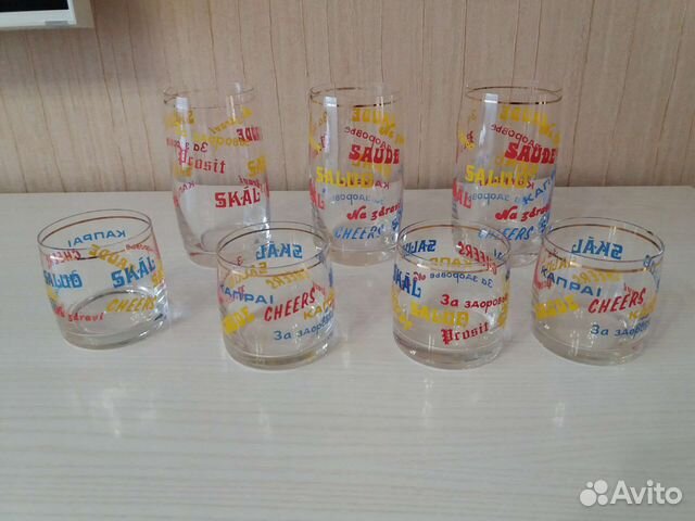 Стаканы чехия СССР