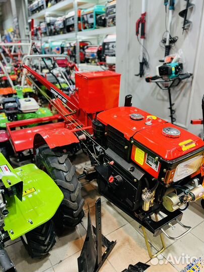 Мотоблок дизельный Хопер 15л.с