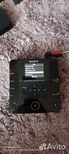 DVD рекордер sony VRD-MC6 оцифровка видео на диск