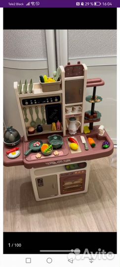 Детская кухня с водой и паром