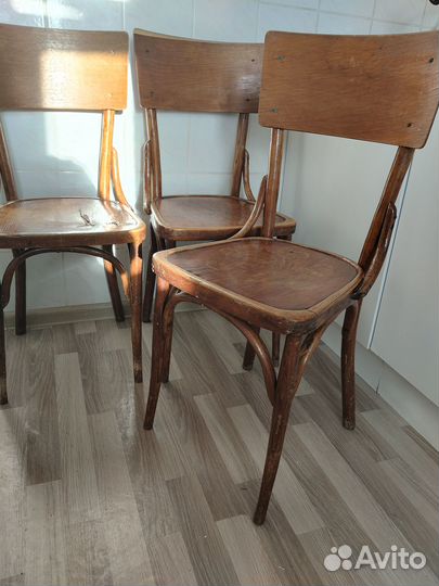 Стулья Венские 4шт СССР Винтаж Ретро