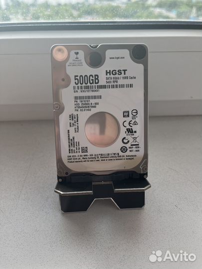 HDD 500 g для ноутбука 2.5
