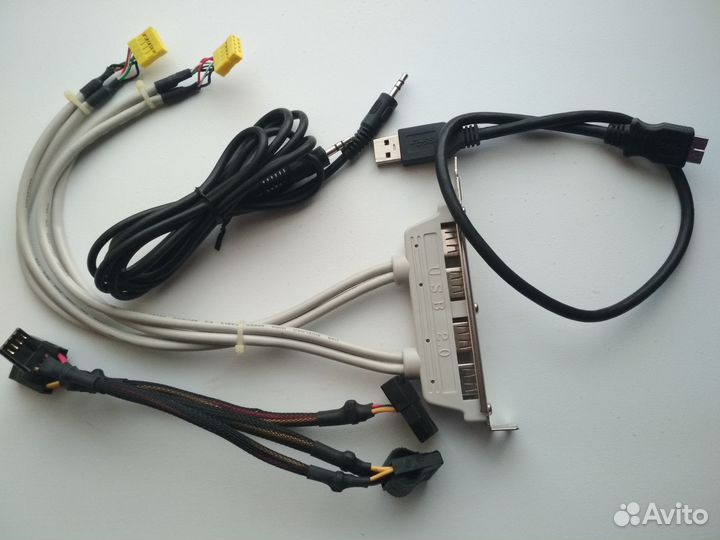 Компьютерные шнуры, переходники, разветвители